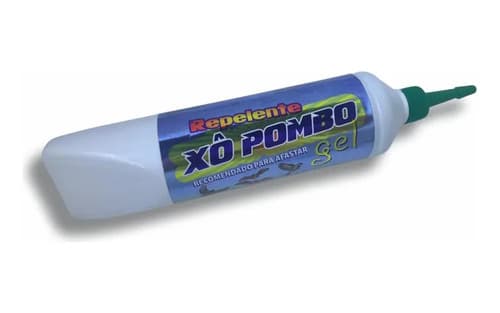 Quimiagri Repelente Para Pombos Gel Kit C/2 Gel Repelente Xô Pombo Morcegos Pardais Quimiagri - 1