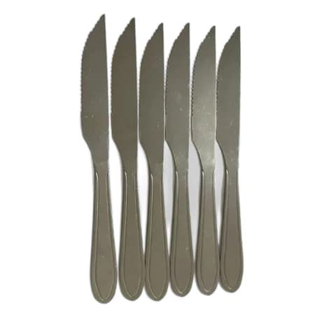 Conjunto de 6 facas em Inox - 2