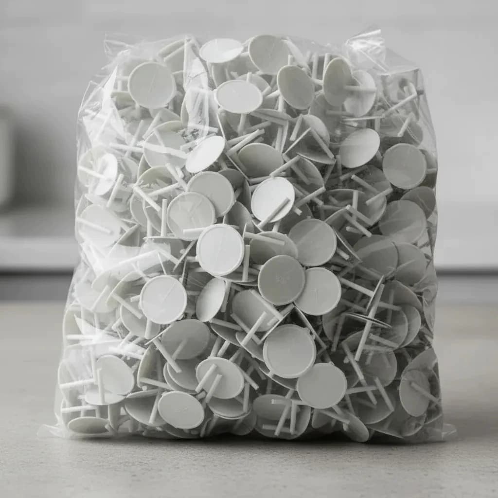 Mesinha Suporte Para Pizzas Pacote 500 Peças Suporte Para caixa de pizza Mesinha Tripé - 1