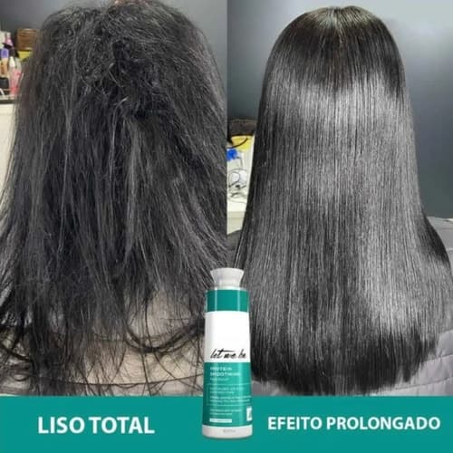 Let Me Be Progressiva Passo Único 500ml Kit Ghair Aplicação E Pente Óleo Sache - 4